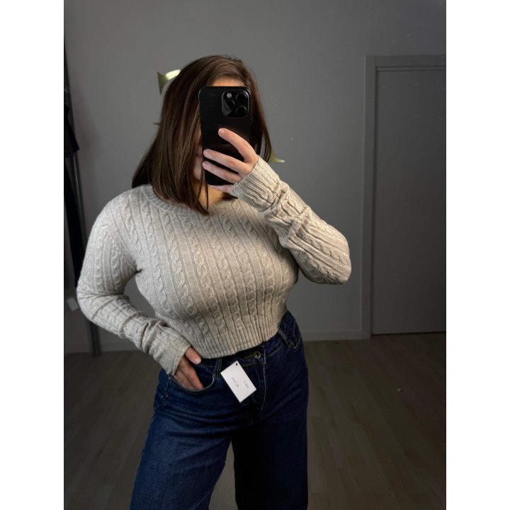 JERSEY CROP TRENZADO